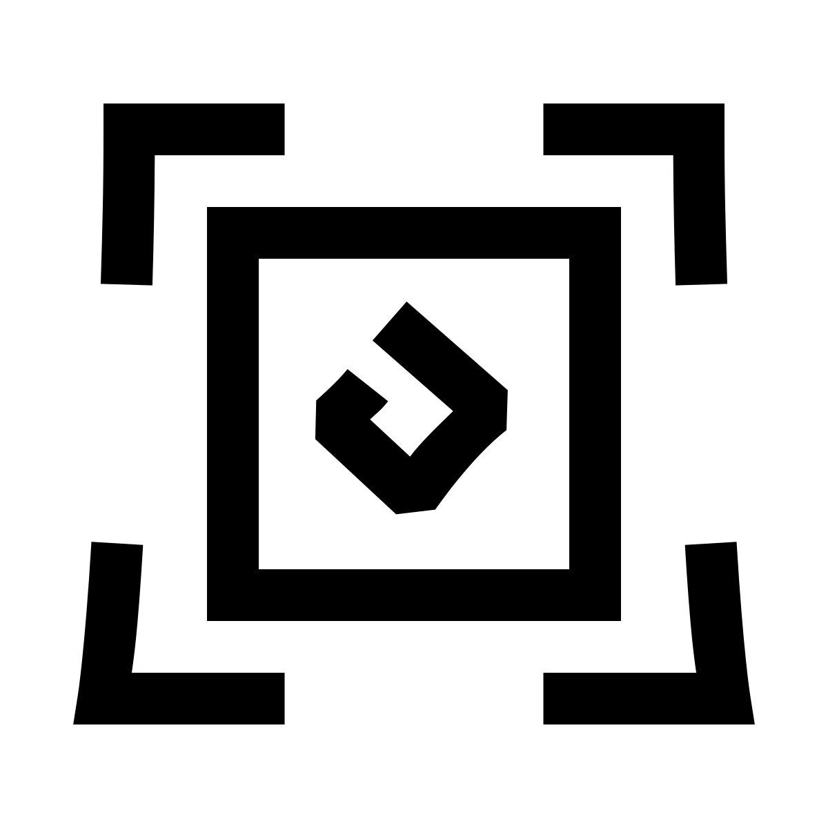 hieroglyphs style videostabilisierung icon