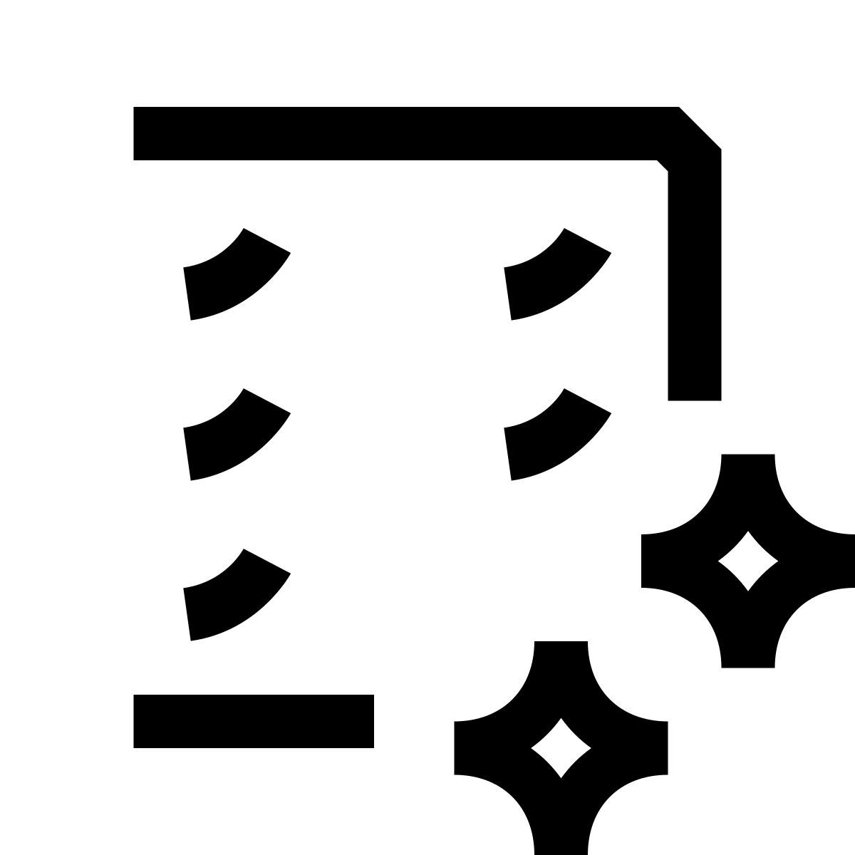 hieroglyphs style effets visuels icon