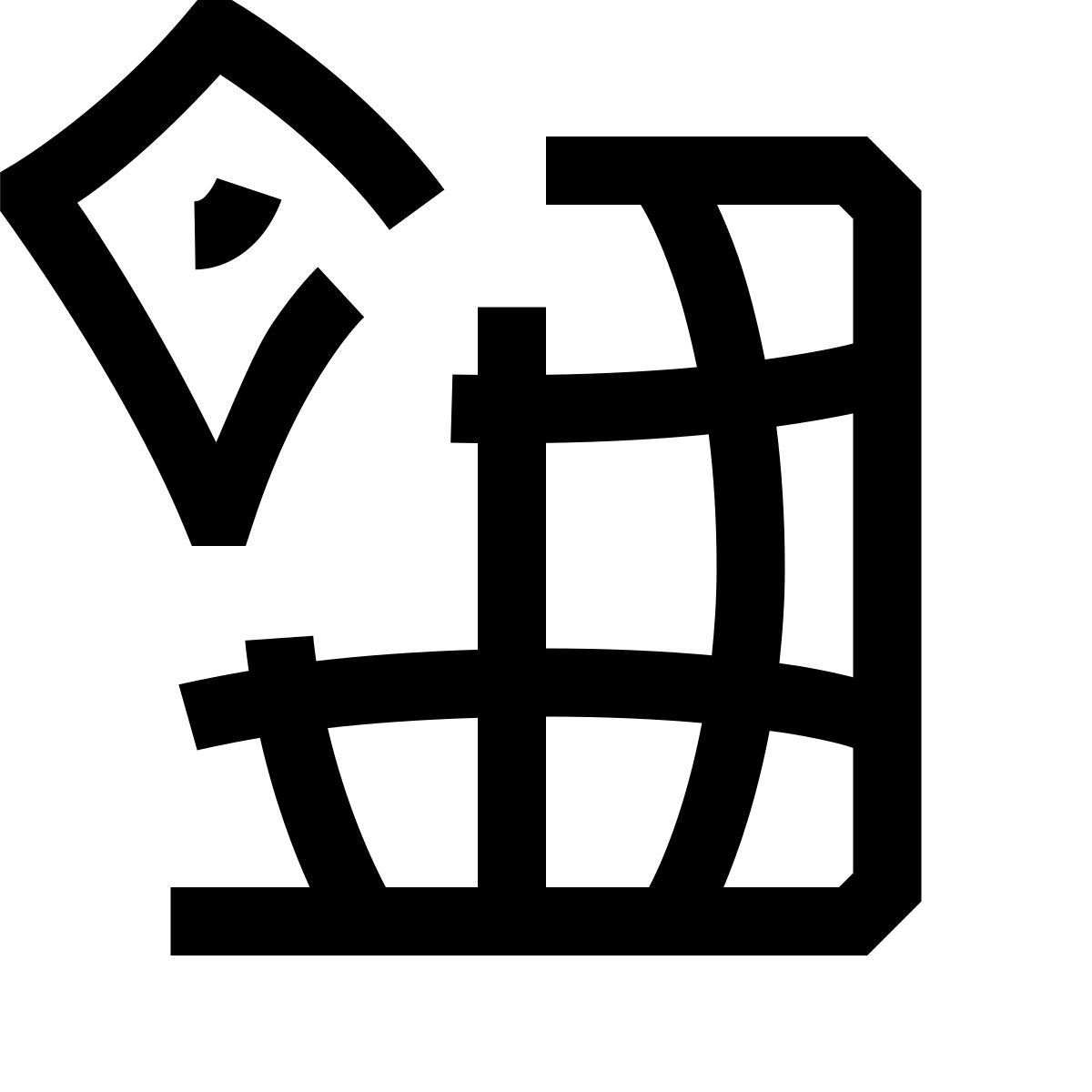 hieroglyphs style 전세계 위치 icon