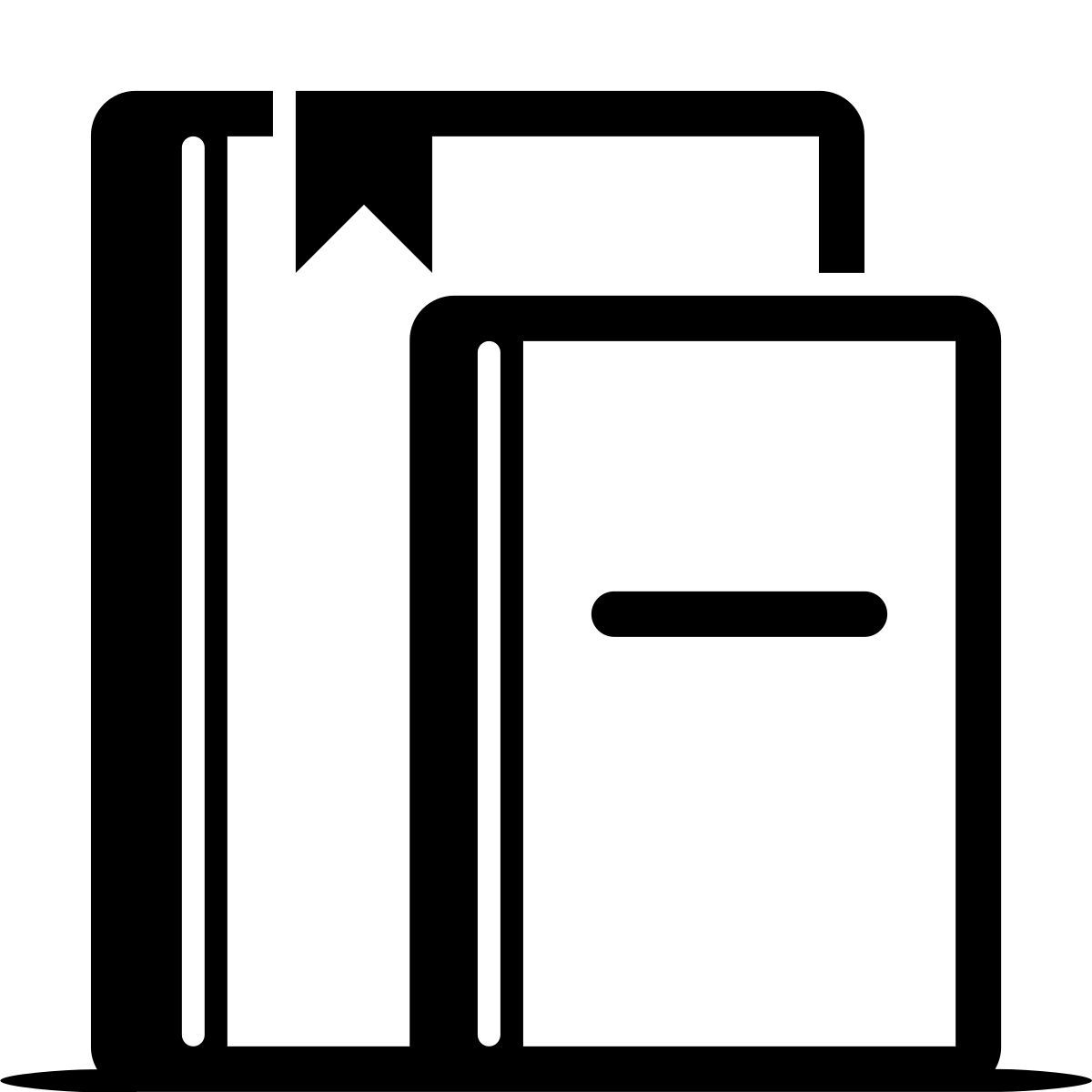ink style books icon