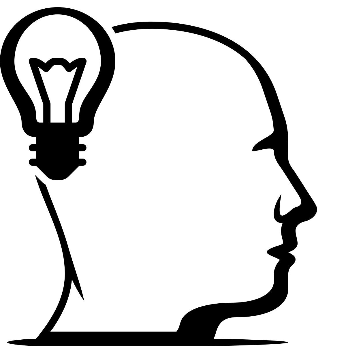 ink style idea generation icon