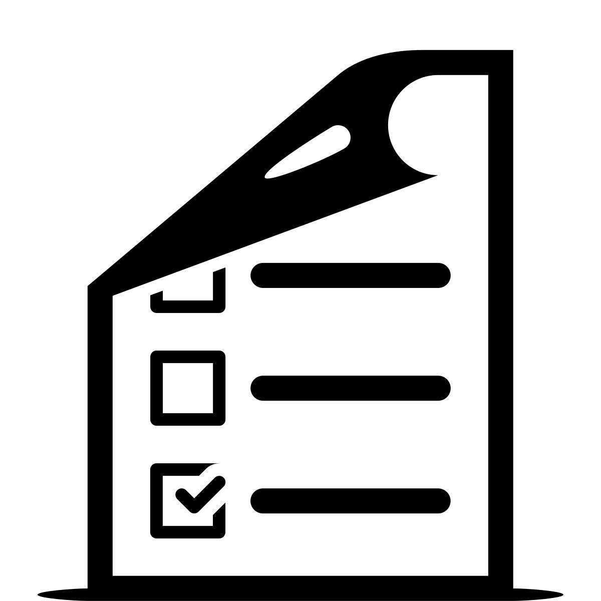 ink style 간결한 icon