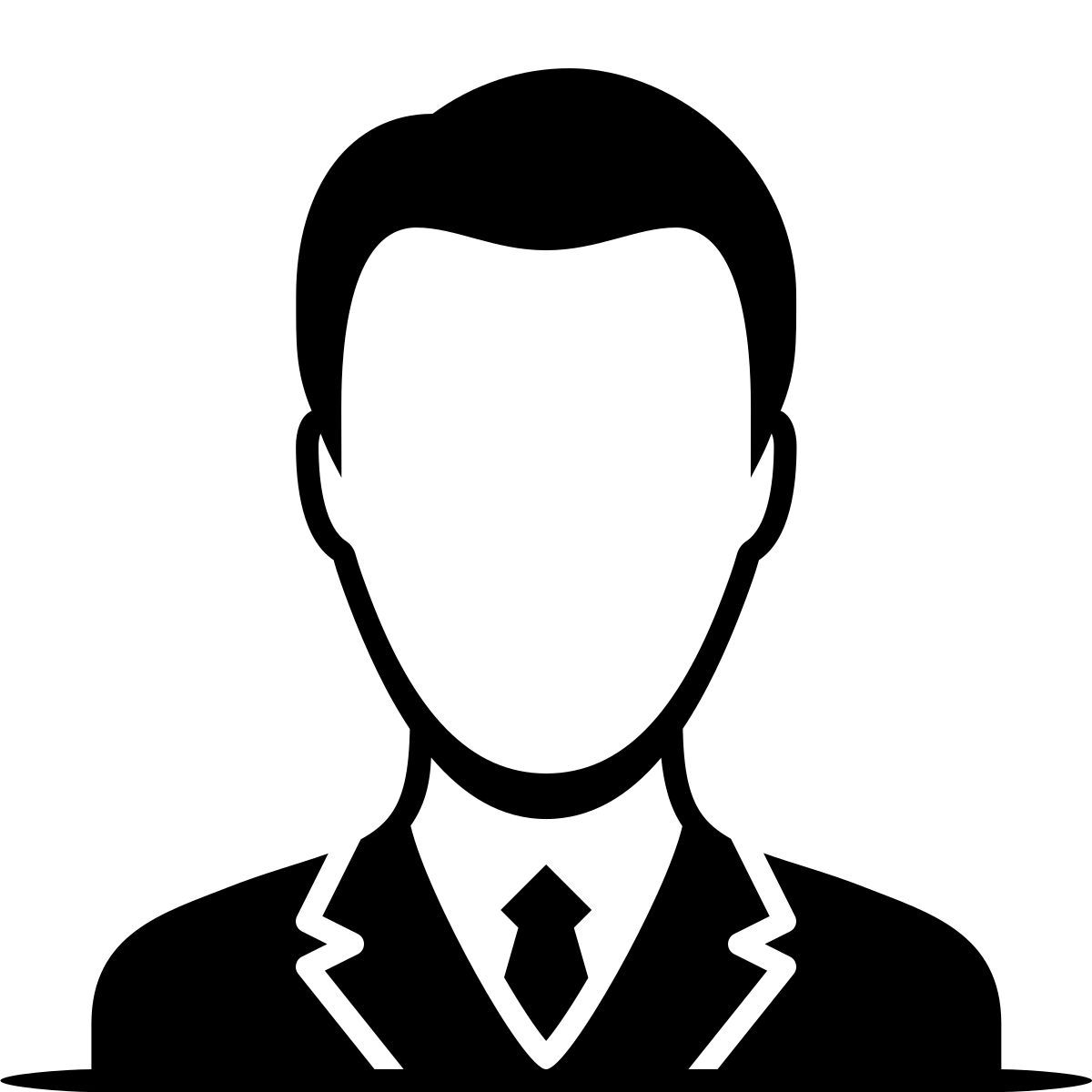 ink style hombre de negocios icon