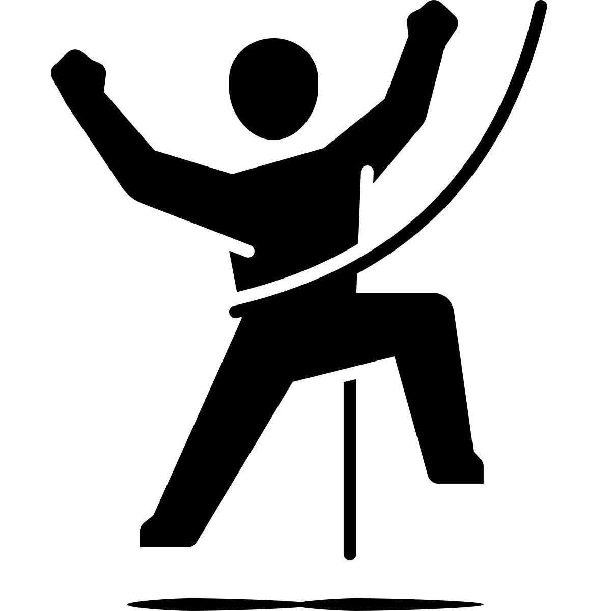 ink style 등반 icon