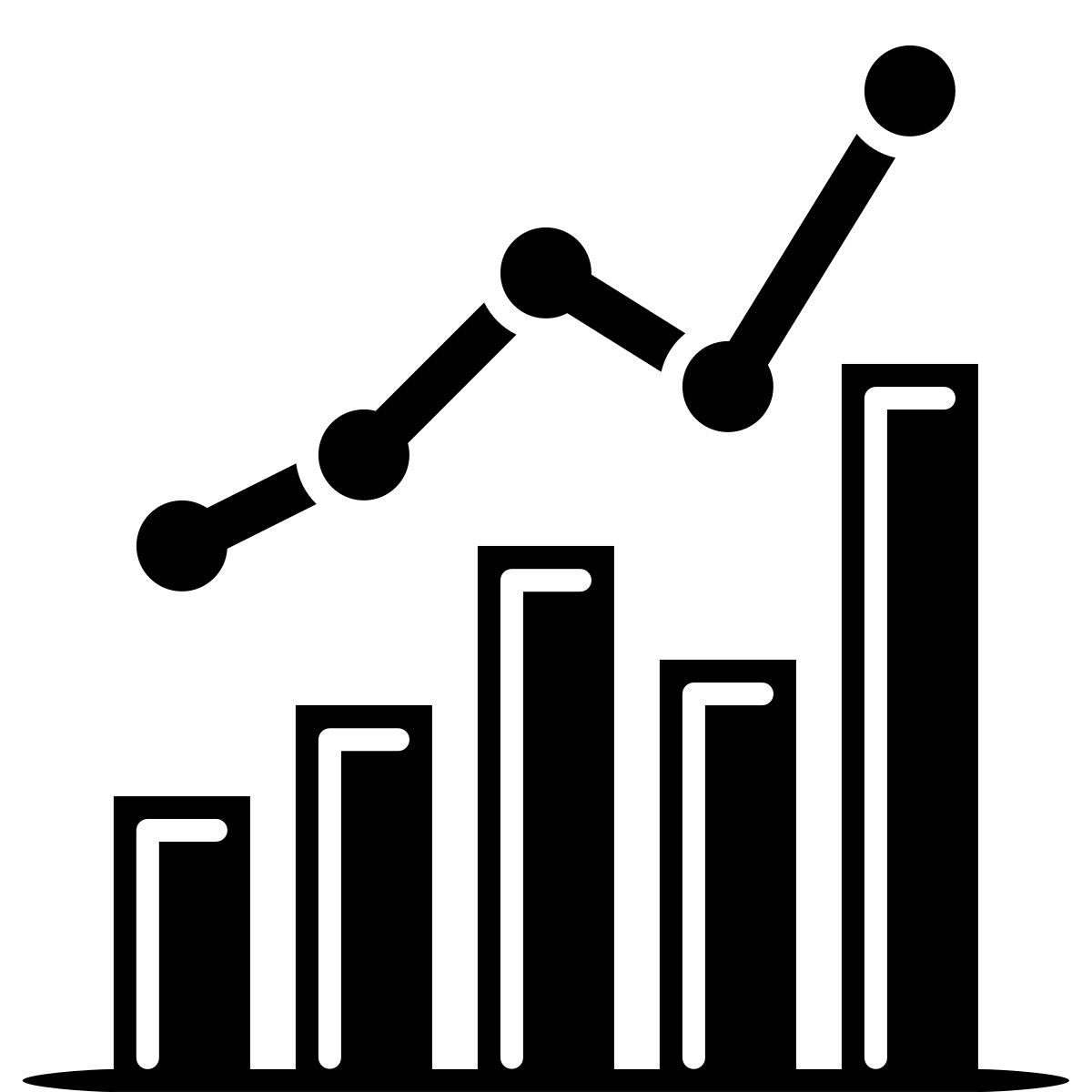 ink style 콤보 차트 icon