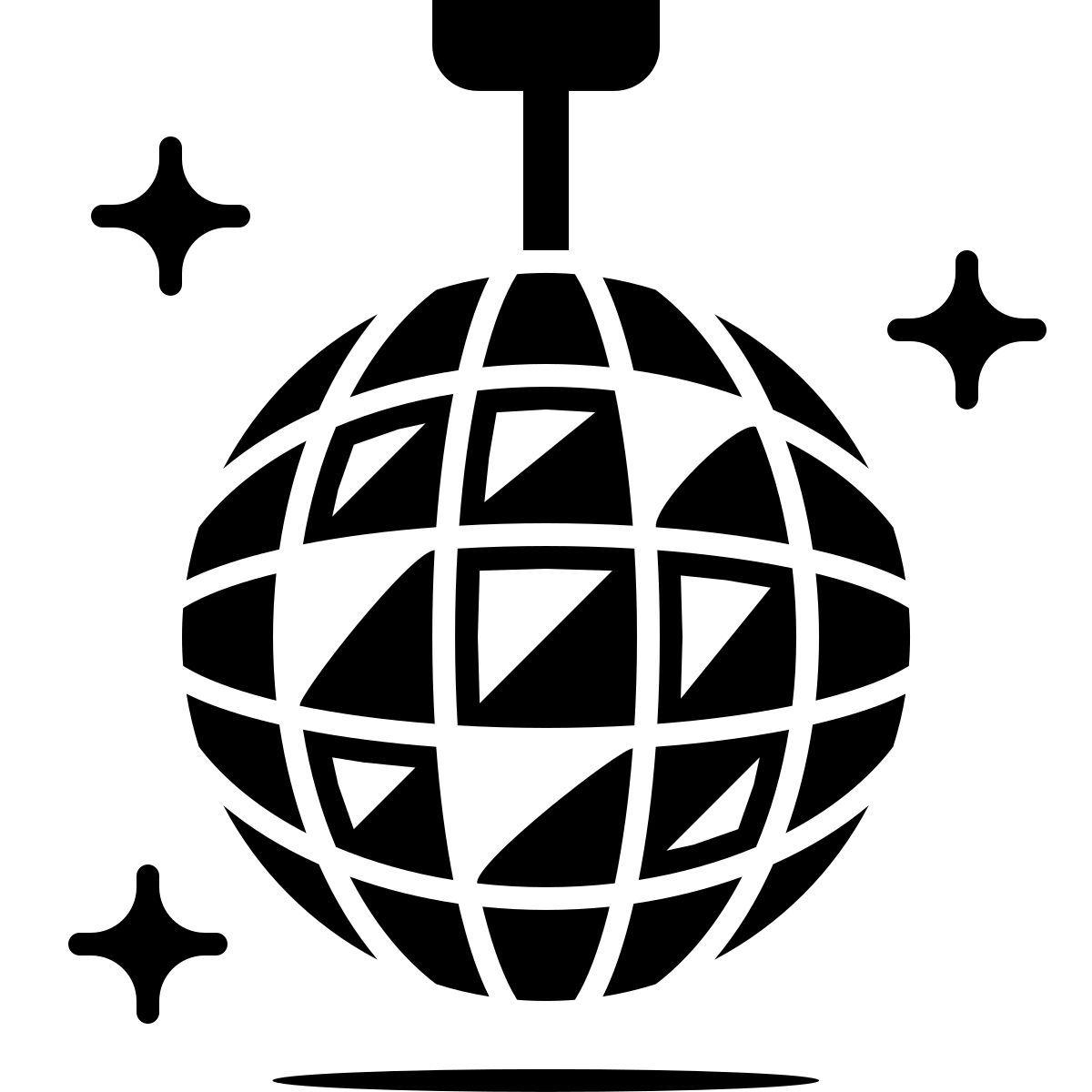 ink style disco icon