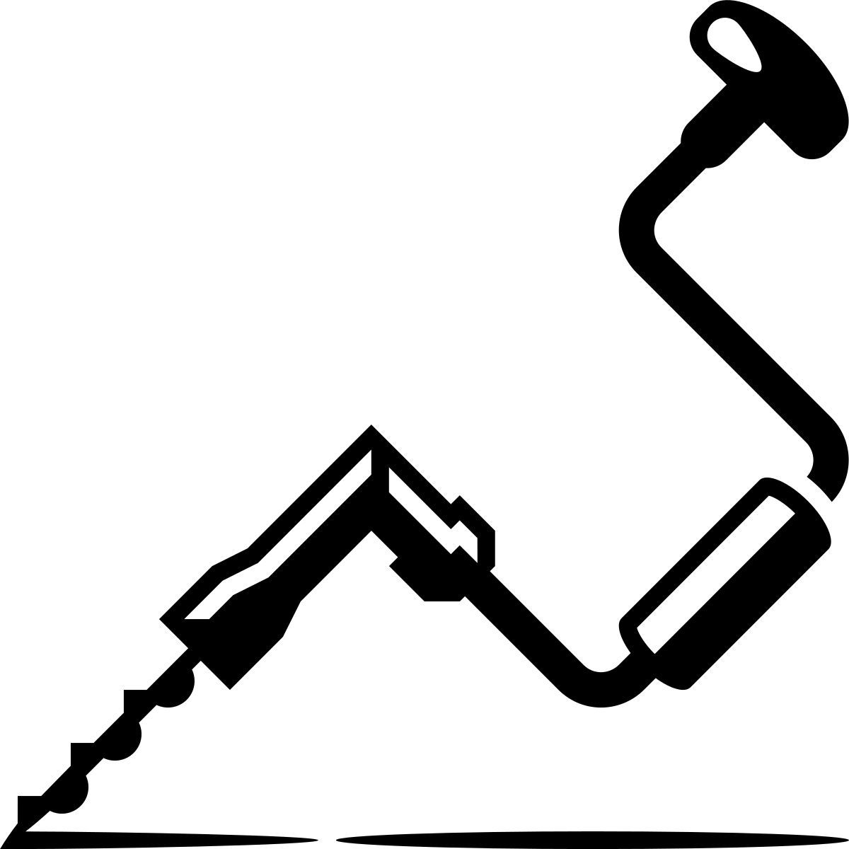 ink style trapano icon