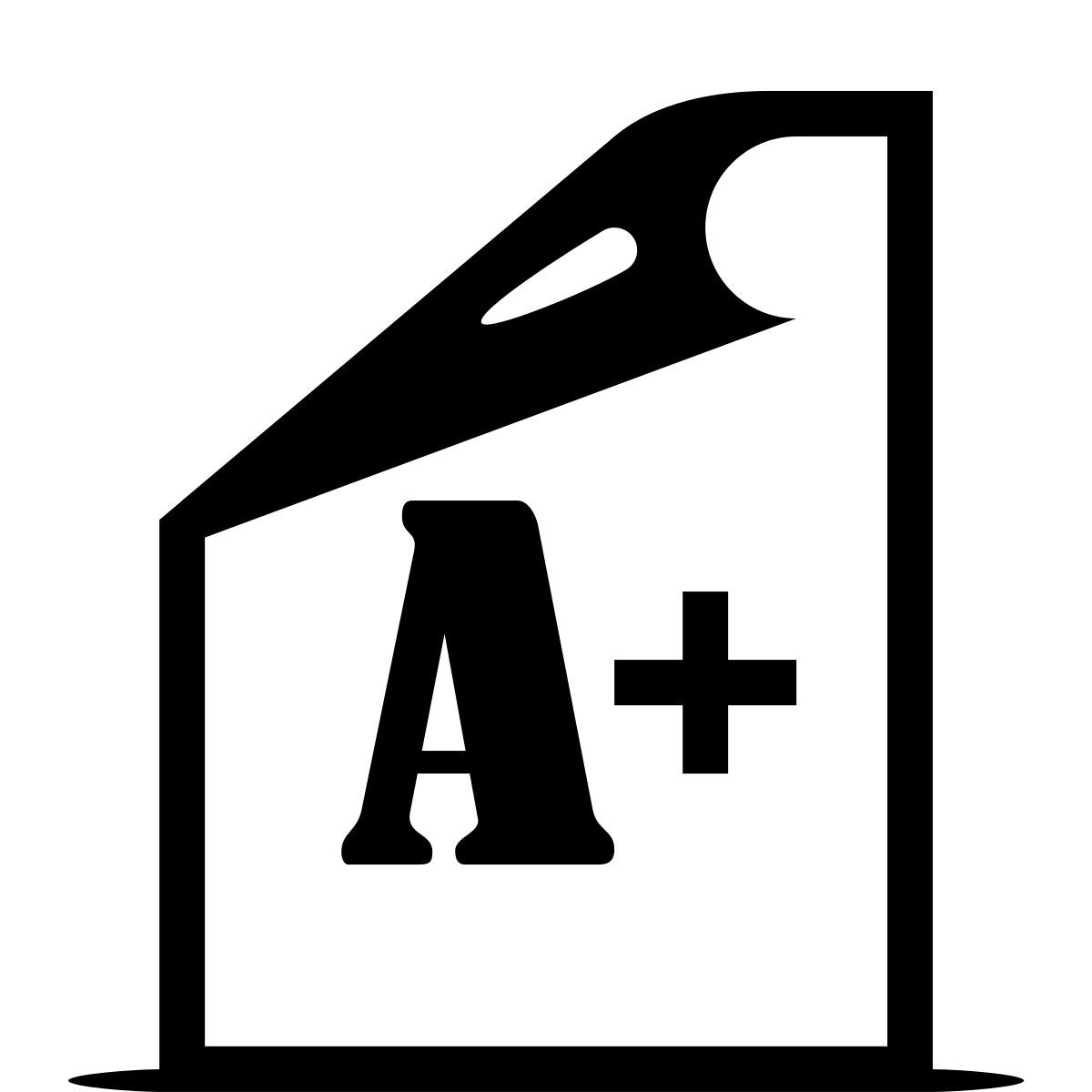 ink style exam icon