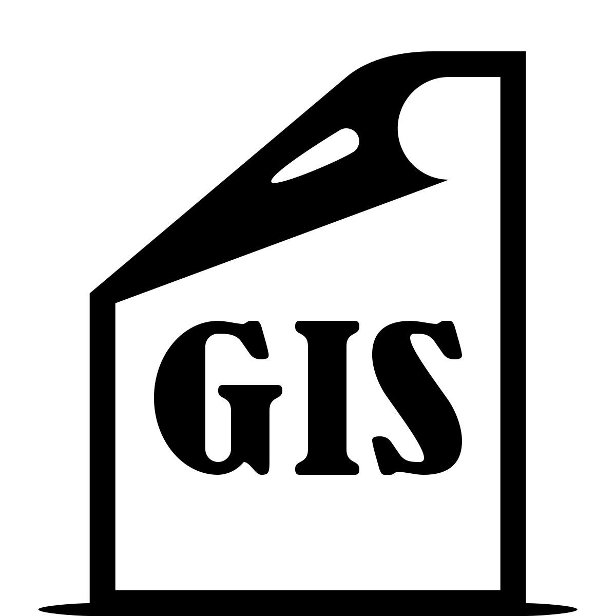 ink style gis icon