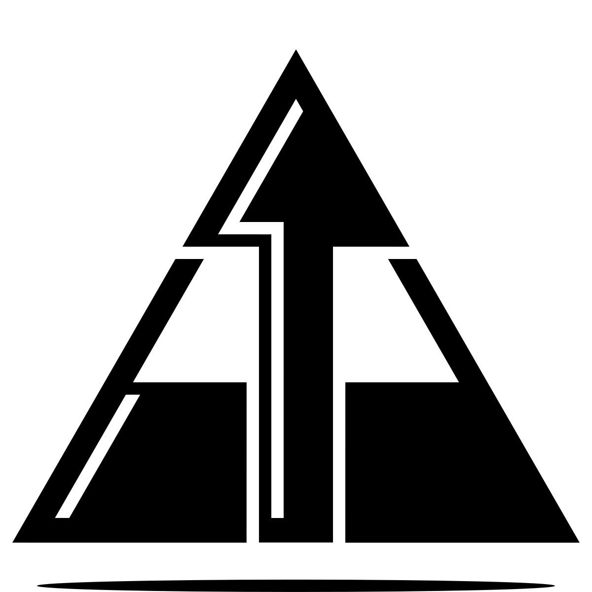 ink style 马斯洛金字塔 icon