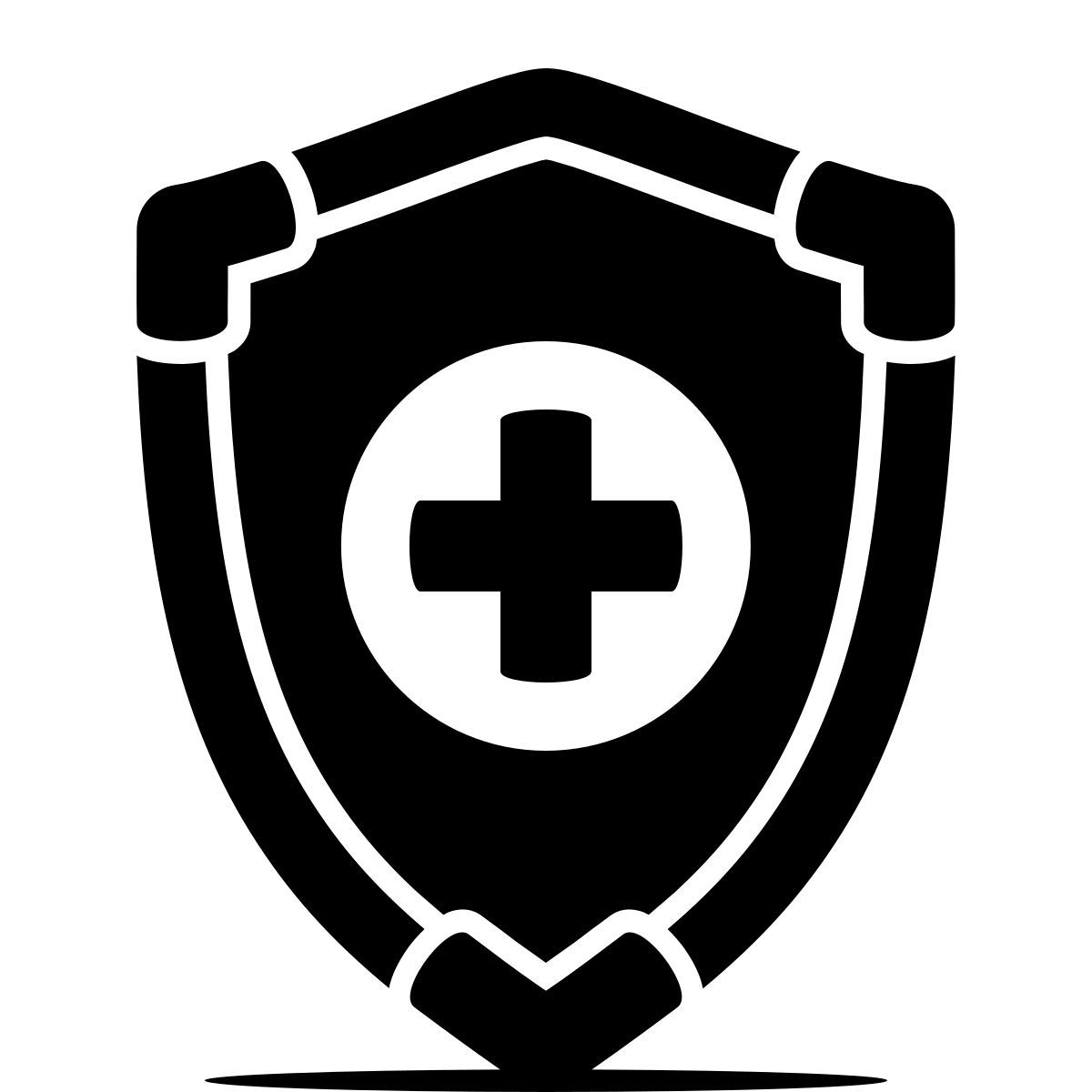 ink style 의료 보험 icon