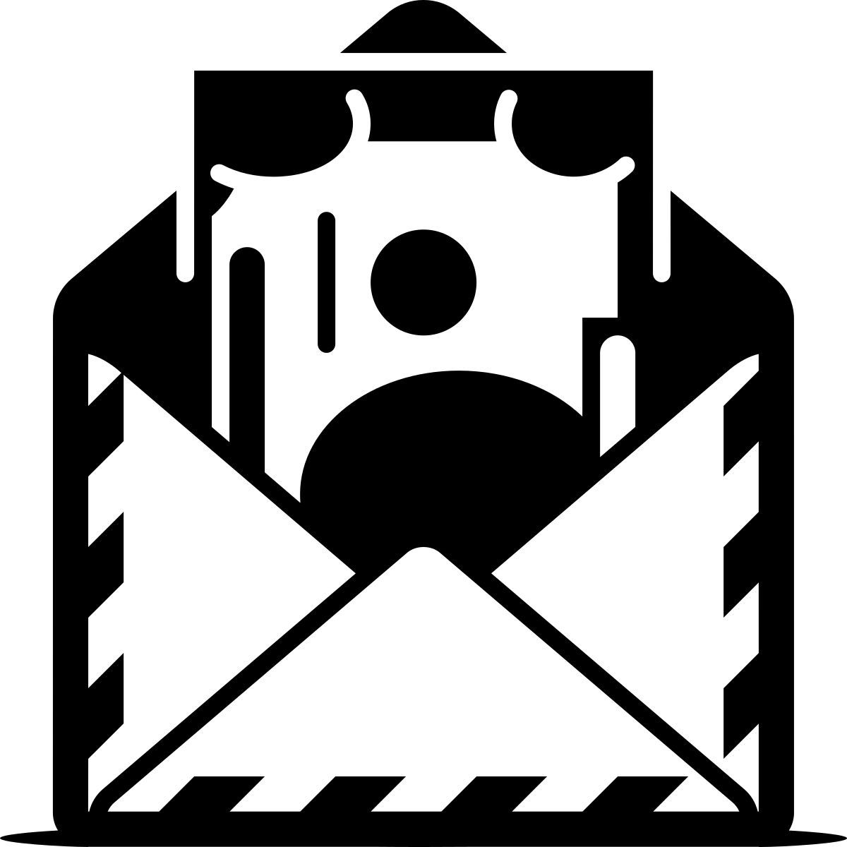 ink style transferencia de dinero icon