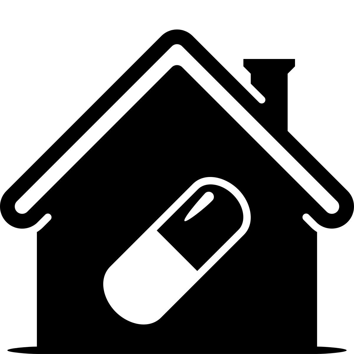 ink style apotheke shop icon