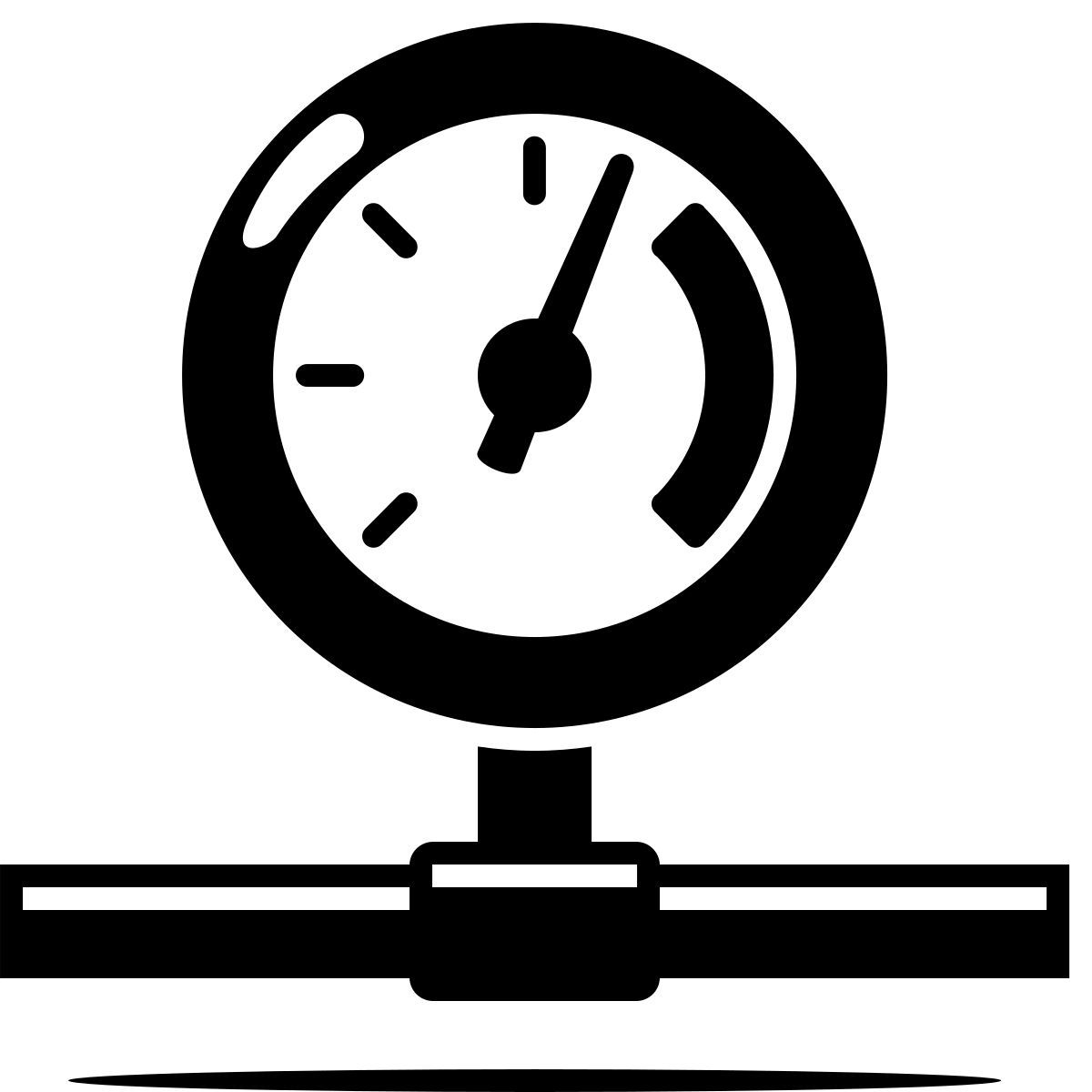 ink style pressure icon