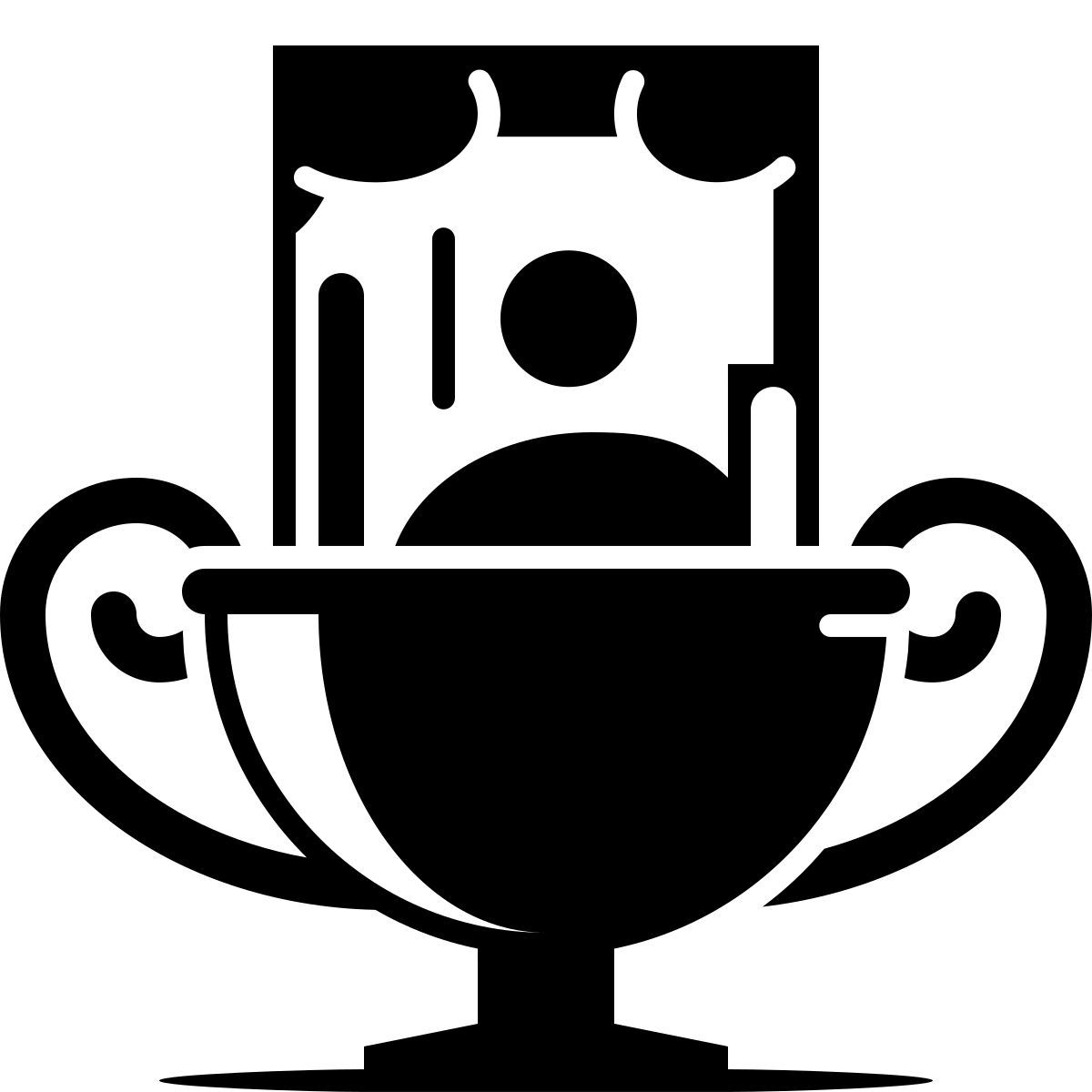 ink style dinero del premio icon