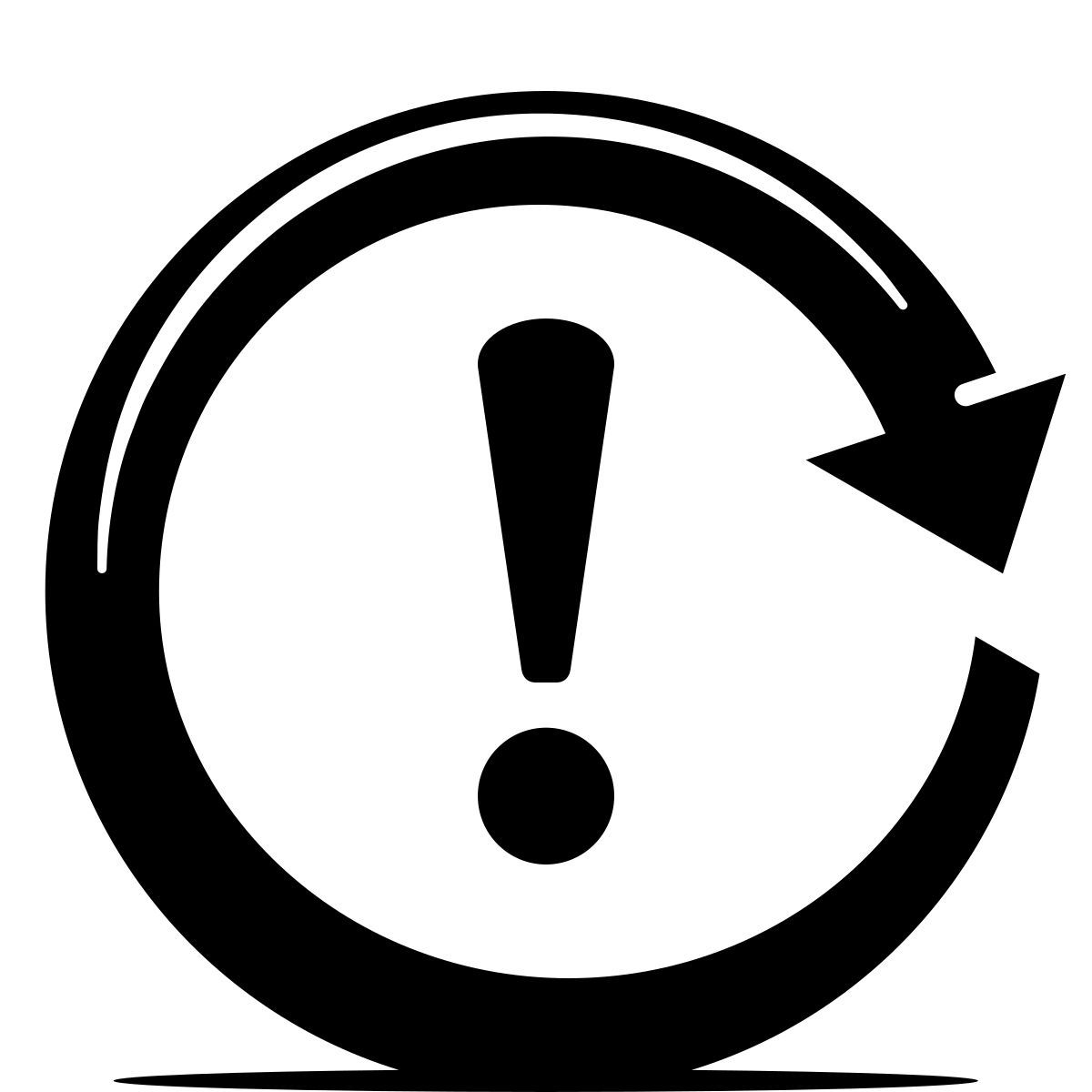 ink style conflit d'événement récurrent icon