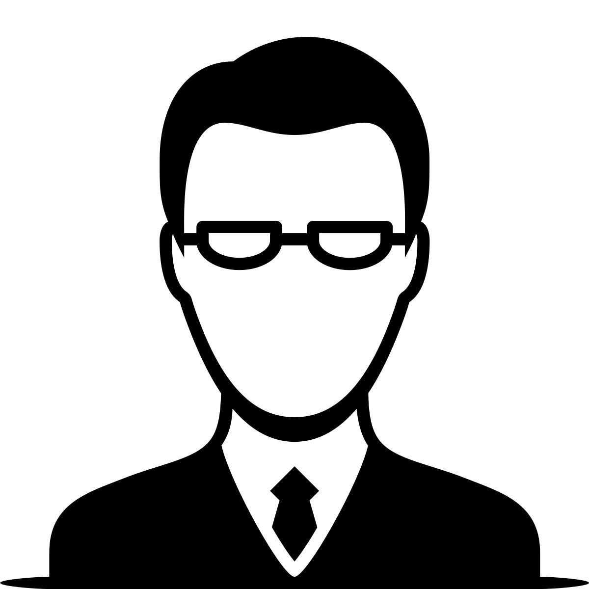 ink style direttore della scuola icon