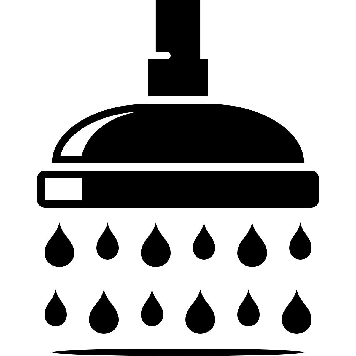 ink style shower icon