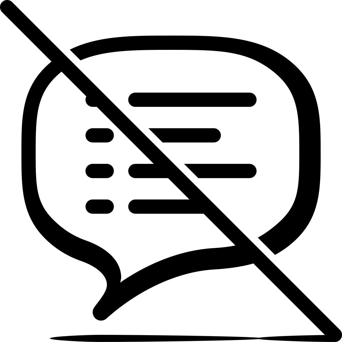 ink style anotações do orador fora icon