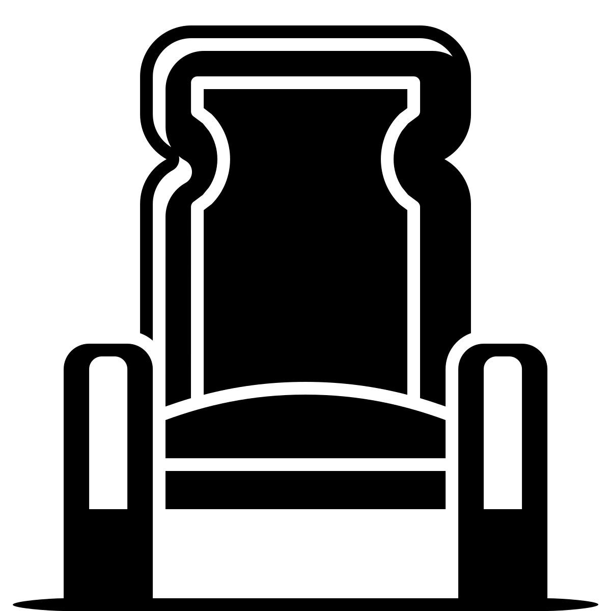 ink style asiento de teatro icon