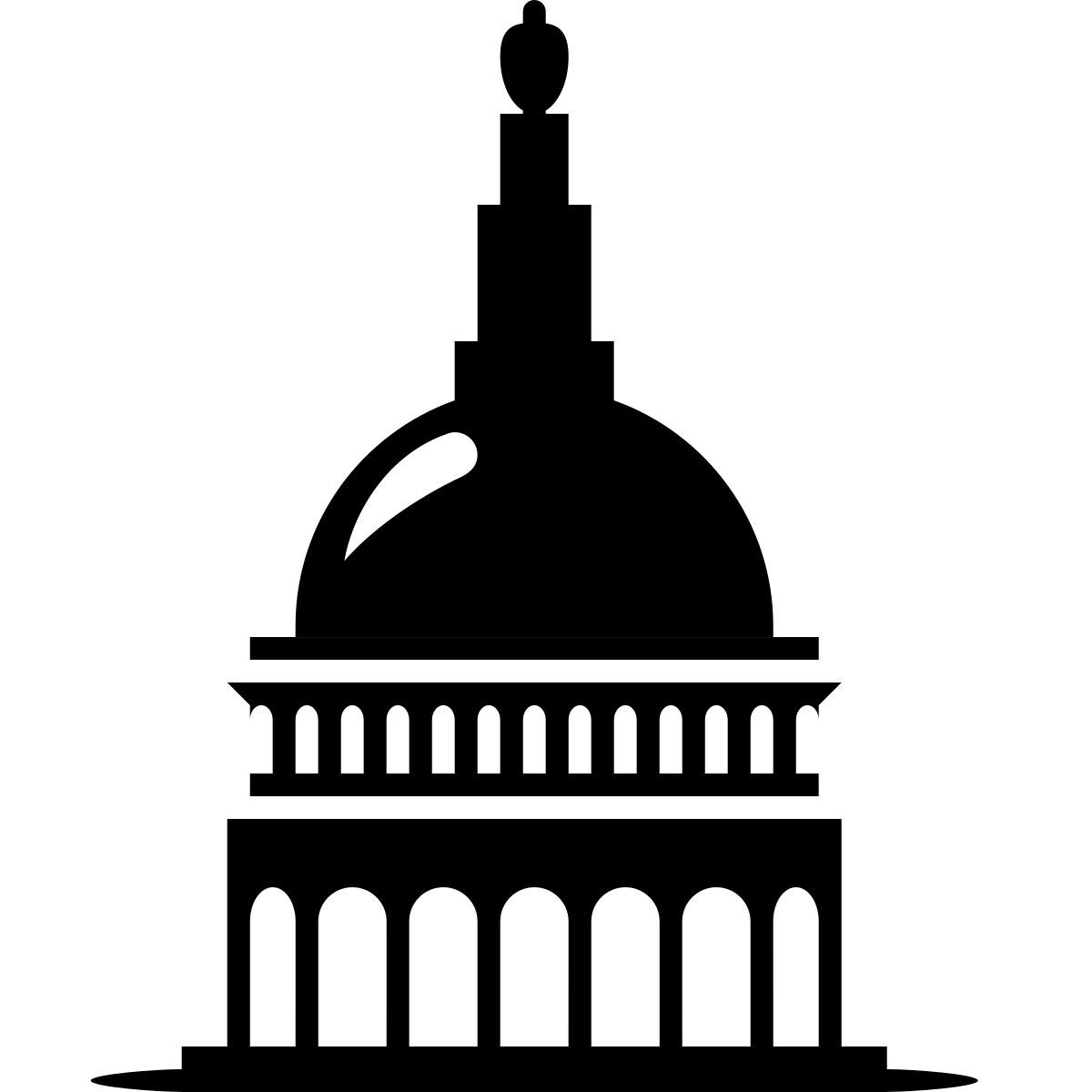 ink style us kapitol icon