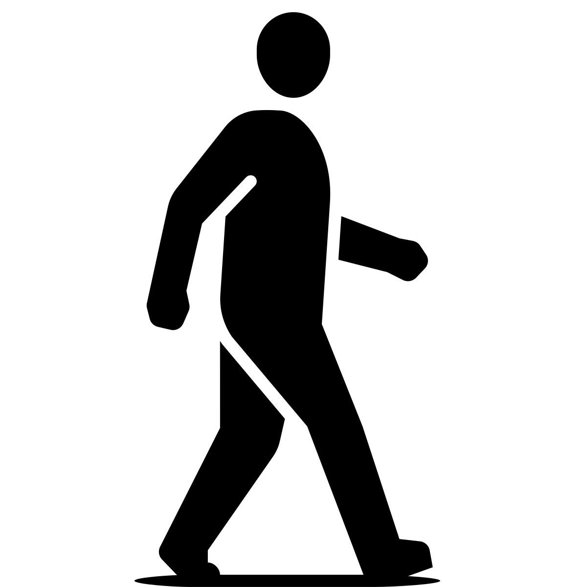 ink style passeggiare icon