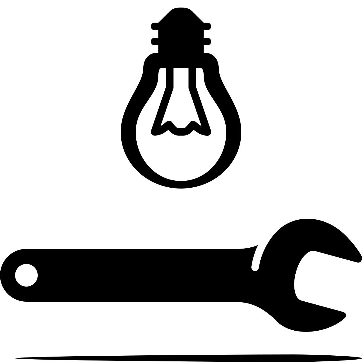 ink style arbeitslicht icon