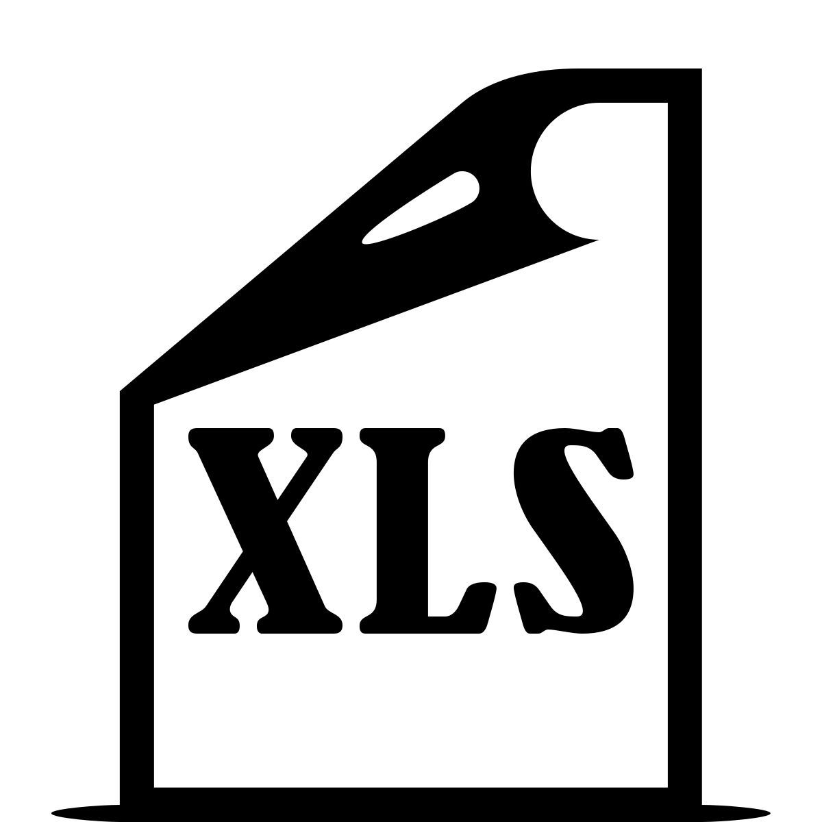 ink style xls icon