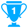 1st Place Trophy Icon