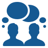 Pharmacist collaboration icon