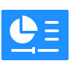 a blue and black diagram
