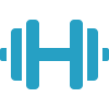 Performance optimization physiotherapy icon