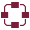 Ícono de integración de sistemas