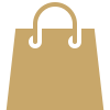 Icon for shopping and seaside walks