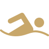 Icon for exclusive swimming stops