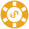 casino chip icon