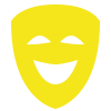 Icono temporal de humor y personajes