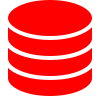 Blockchain Data Storage Icon