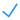 checkmark