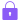 Purple lock