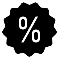 Exclusive discounts icon