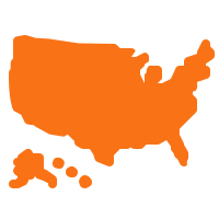 Contiguous US Map
