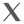 X Social Media Icon