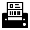 label printer icon