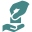 Hands giving icon