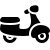 Scooter Delivery Icon