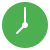 Ícono de reloj para urgencias 24/7