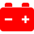 Battery Warning Light Icon