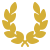 Laurel wreath icon