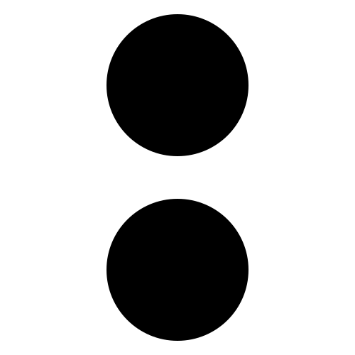 Doppelpunkt Icons Im Ios Filled Stil